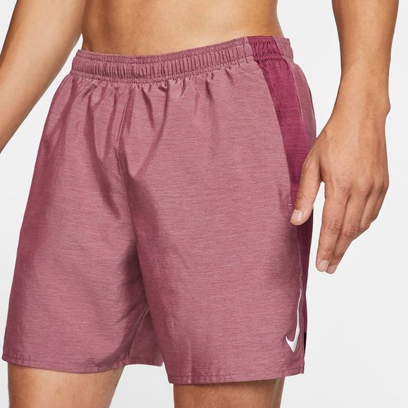 pink nike running shorts mens